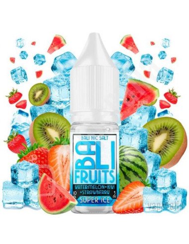 Watermelon + Kiwi + Strawberry Super Ice- Bali Fruits Salts by King...