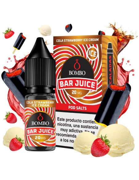 Cola Strawberry Ice Cream - Bombo Bar Juice 10ml