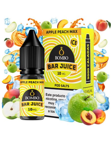 Apple Peach Max- Bombo Bar Juice 10ml