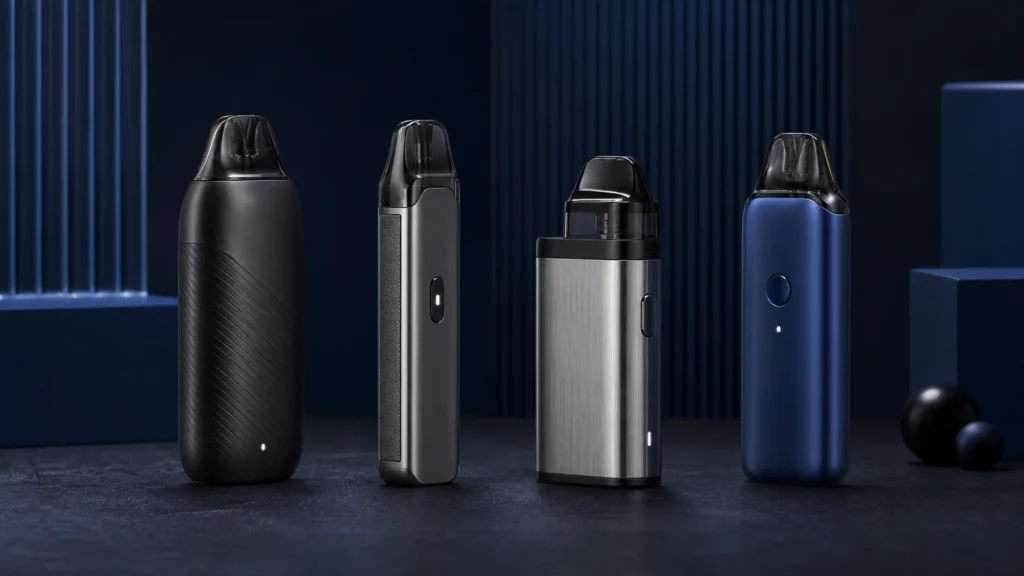 Comparativa de cuatro pods recargables