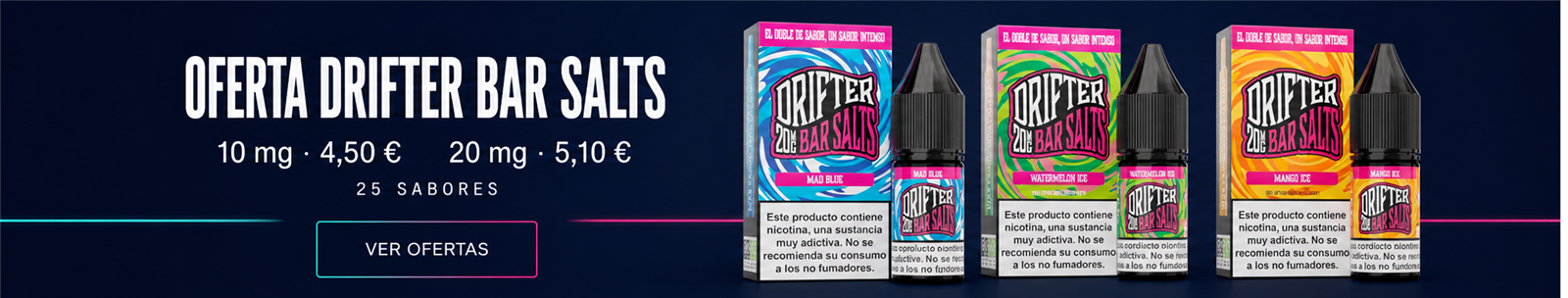 Oferta Drifter Bar Salts