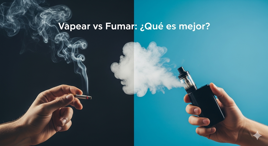 Vapeo vs Tabaco: ¿Qué es Más Saludable y por Qué Cada Vez Más Gente Cambia?